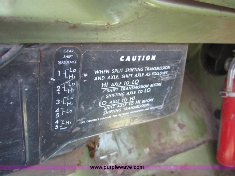 image for item A3806 1969 GMC 6500 tandem axle grain truck