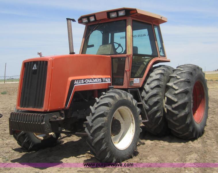 image for item A3807 1984 Allis Chalmers 8070 MFWA tractor