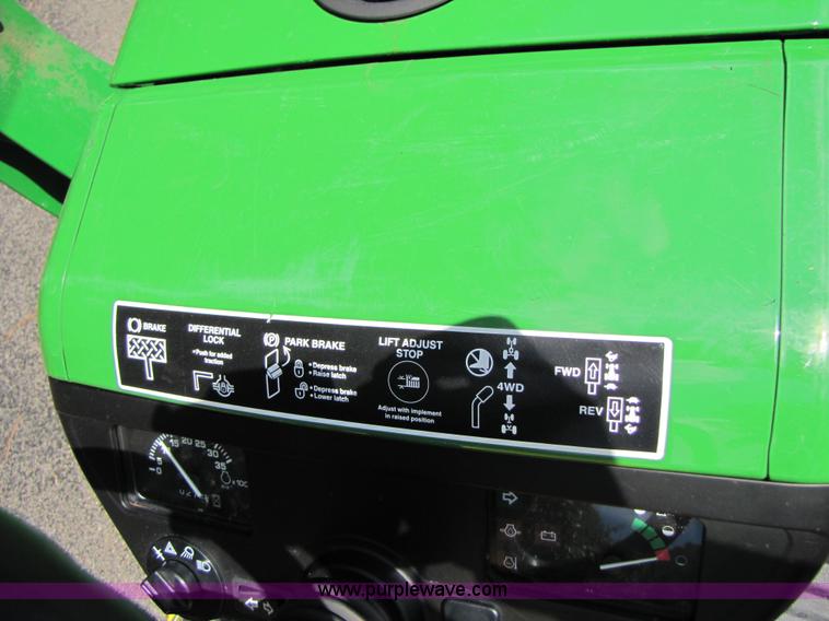image for item A4674 2007 John Deere 2305 4WD compact tractor