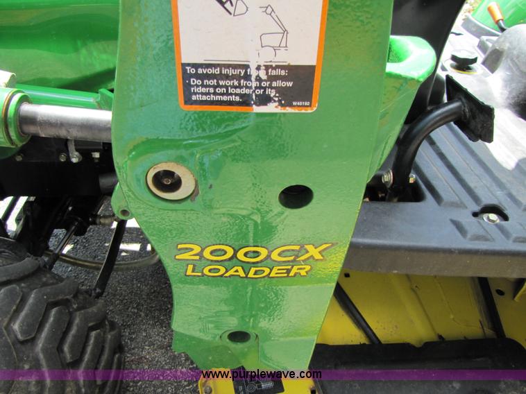 image for item A4674 2007 John Deere 2305 4WD compact tractor
