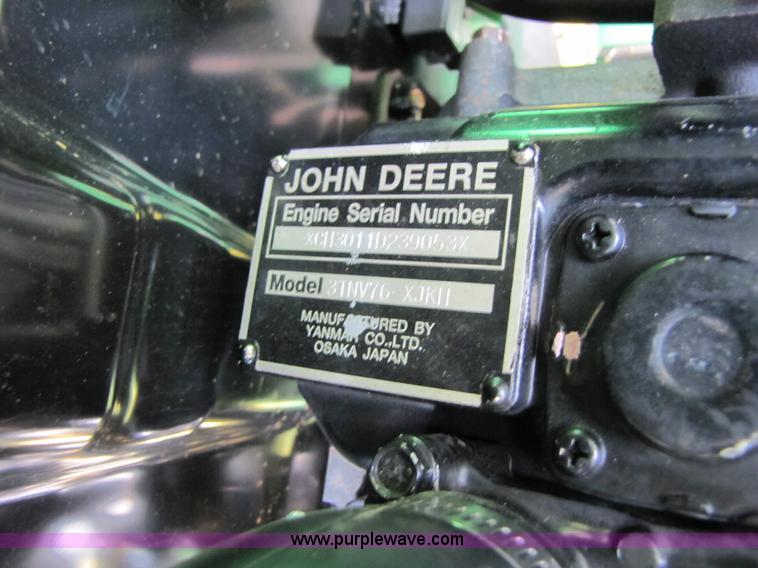 image for item A4674 2007 John Deere 2305 4WD compact tractor