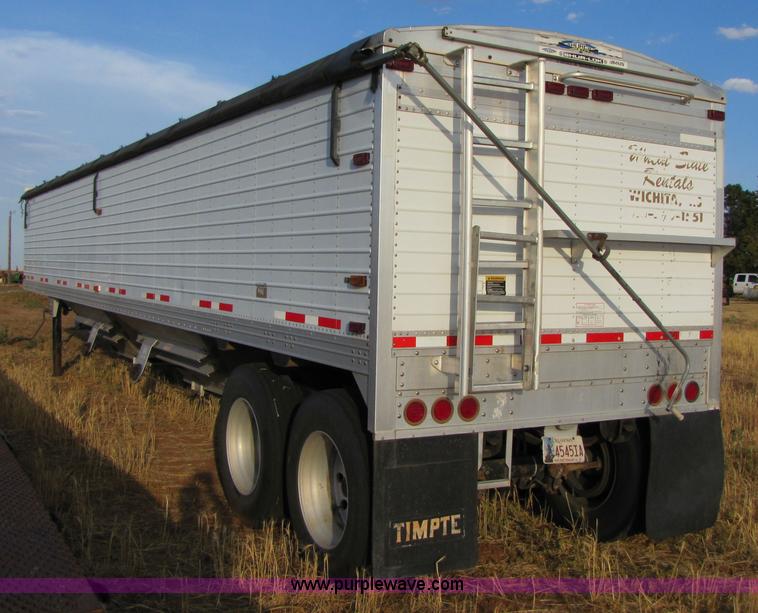 image for item A4679 2000 Timpte 42' Super Hopper aluminum grain trailer