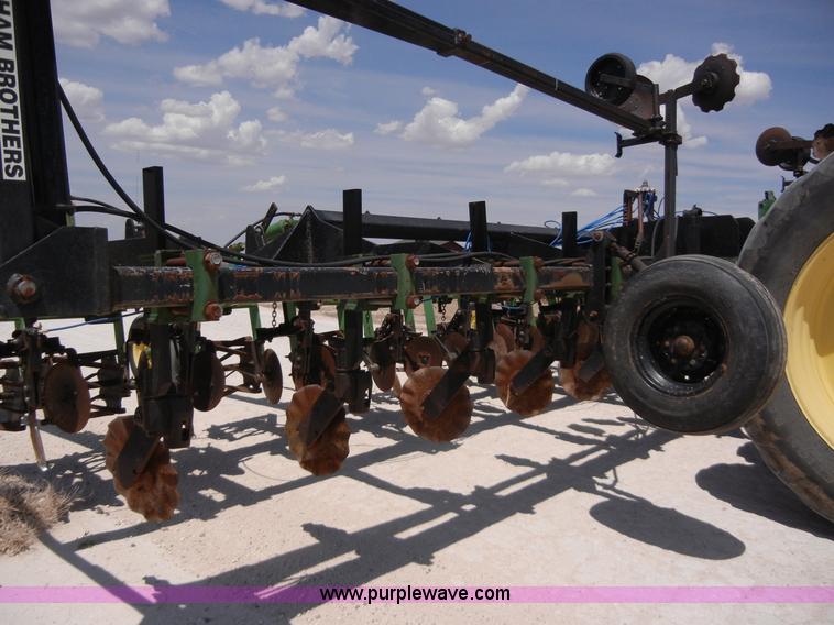 image for item A5395 Shop built 12 row strip till toolbar