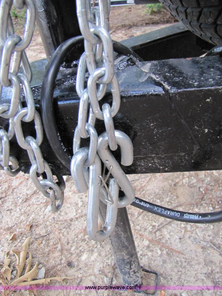 image for item A9532 Utility 16' flatbed trailer