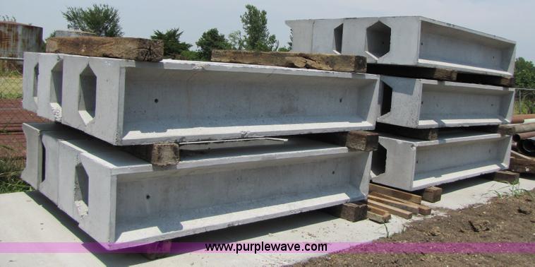 image for item A9534 (21) Concrete feed bunks