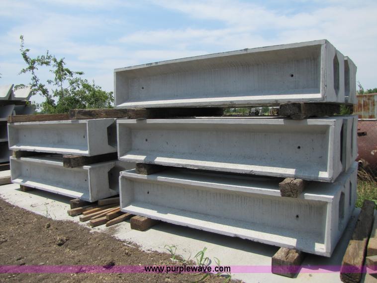 image for item A9534 (21) Concrete feed bunks