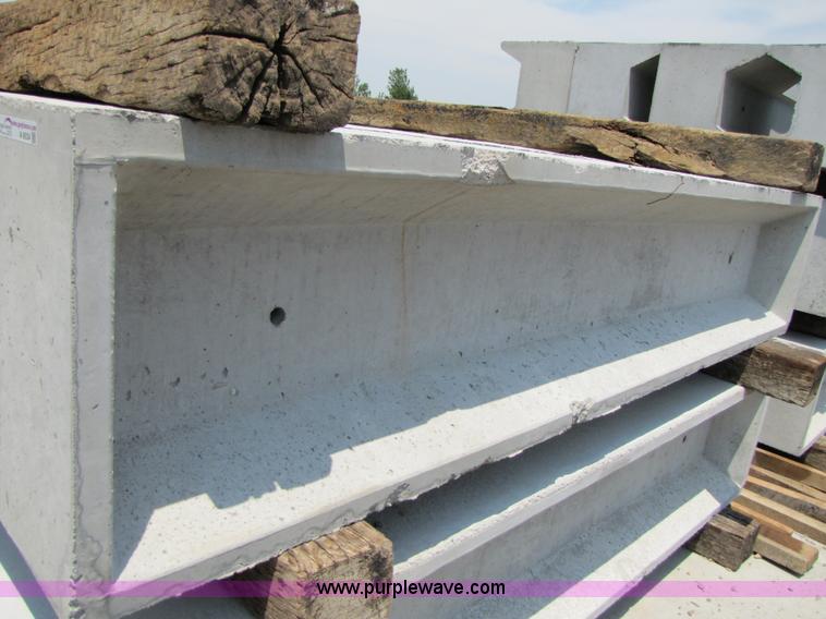 image for item A9534 (21) Concrete feed bunks