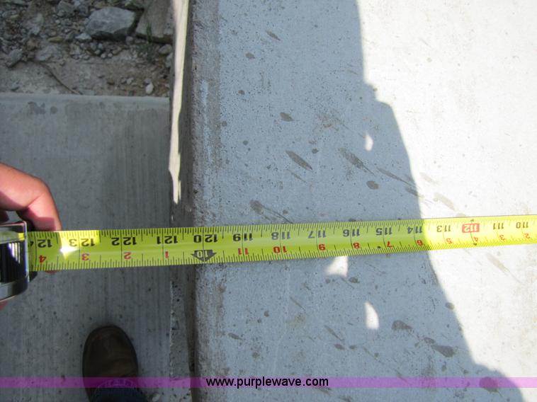 image for item A9534 (21) Concrete feed bunks