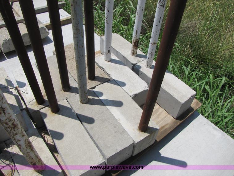 image for item A9535 (11) Concrete feed bunks with stands