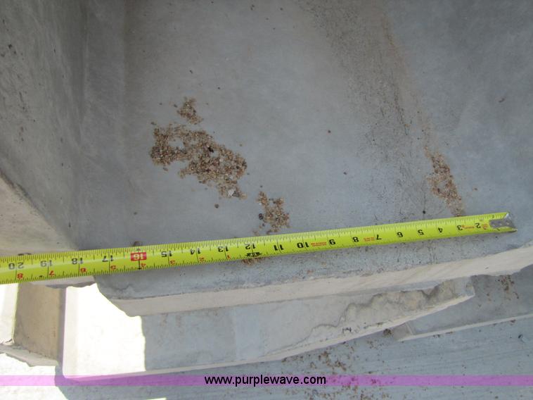 image for item A9535 (11) Concrete feed bunks with stands