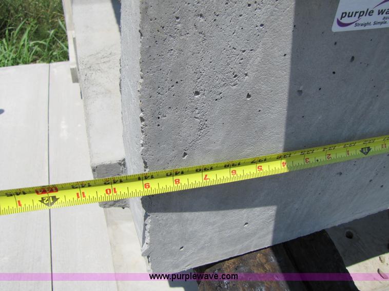 image for item A9535 (11) Concrete feed bunks with stands