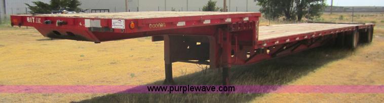image for item A3856 1998 Doonan 53' step deck trailer