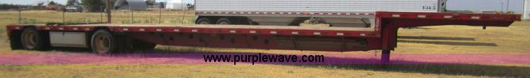 image for item A3856 1998 Doonan 53' step deck trailer