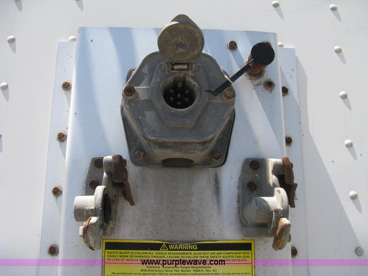 image for item A4290 2000 Cornhusker 800 aluminum grain hopper trailer