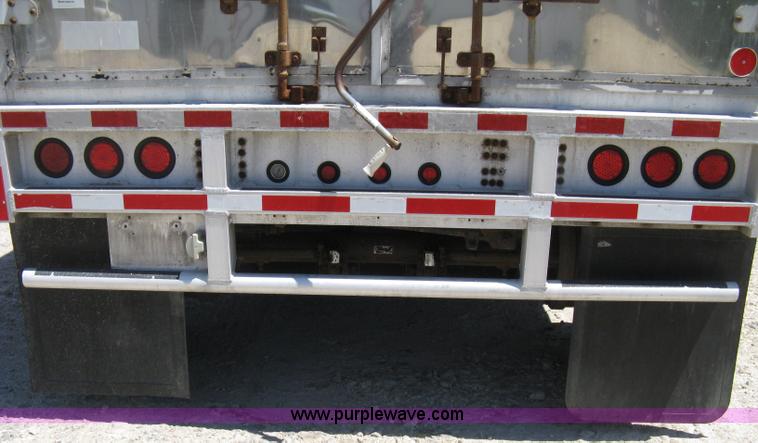 image for item A4290 2000 Cornhusker 800 aluminum grain hopper trailer