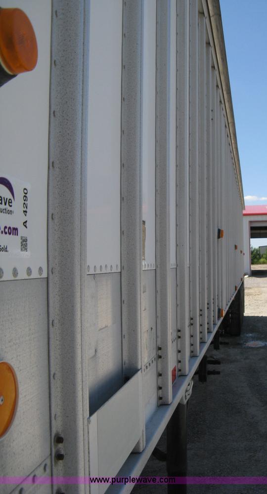 image for item A4290 2000 Cornhusker 800 aluminum grain hopper trailer