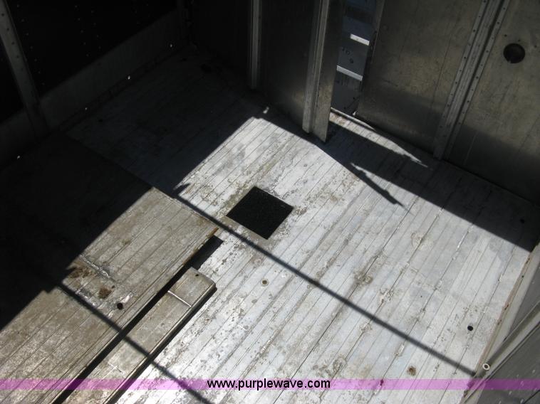 image for item A4290 2000 Cornhusker 800 aluminum grain hopper trailer