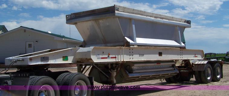image for item A4558 1981 Multech belly dump trailer