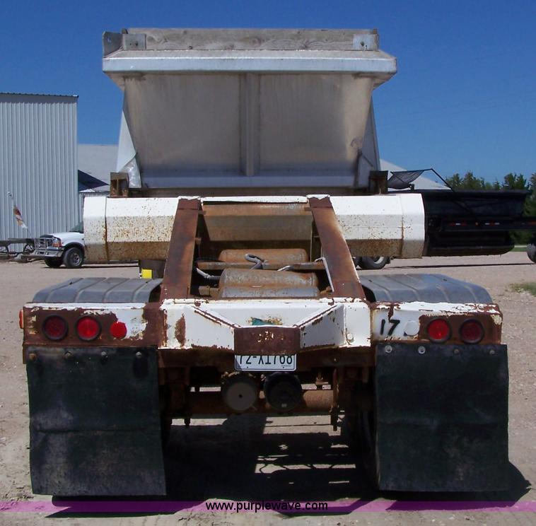 image for item A4558 1981 Multech belly dump trailer