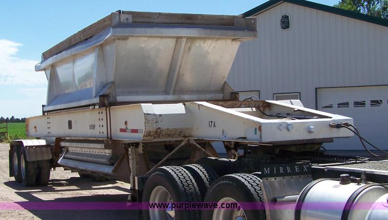 image for item A4558 1981 Multech belly dump trailer