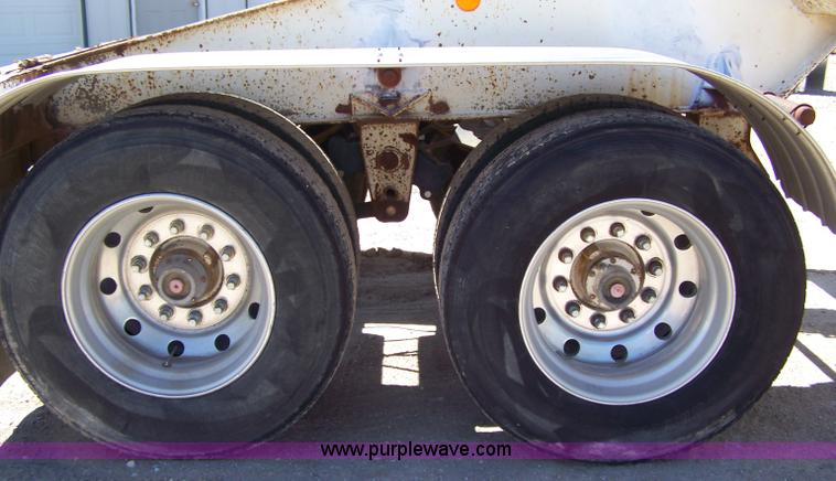 image for item A4558 1981 Multech belly dump trailer