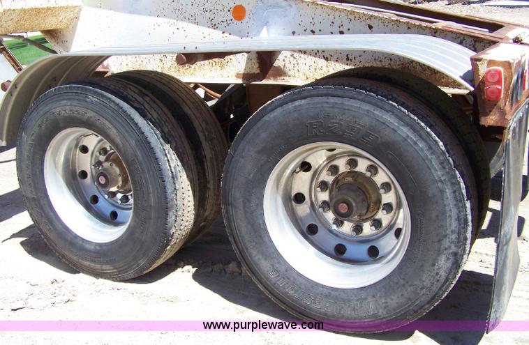 image for item A4558 1981 Multech belly dump trailer