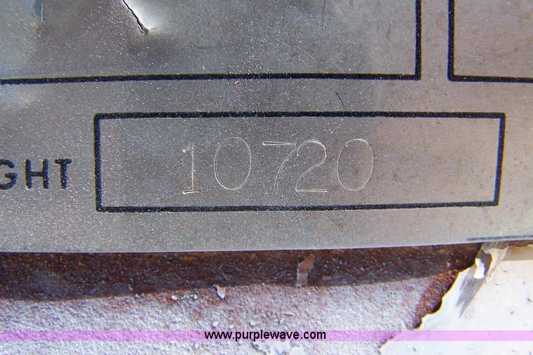 image for item A4558 1981 Multech belly dump trailer