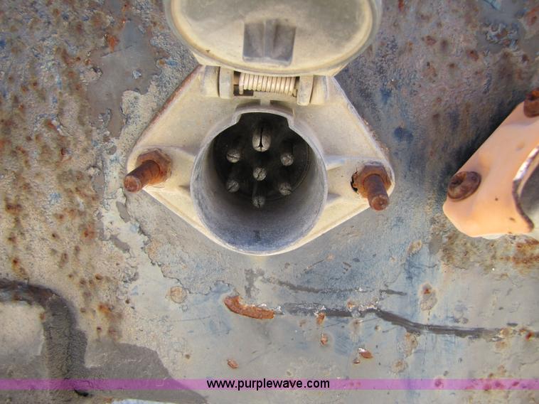 image for item A4663 1987 Wabash 45' flatbed trailer