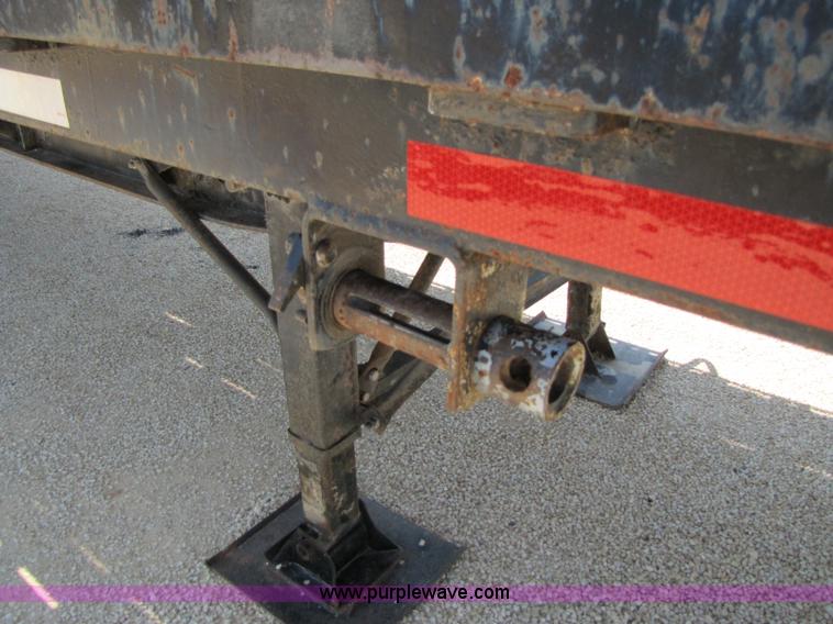 image for item A4663 1987 Wabash 45' flatbed trailer
