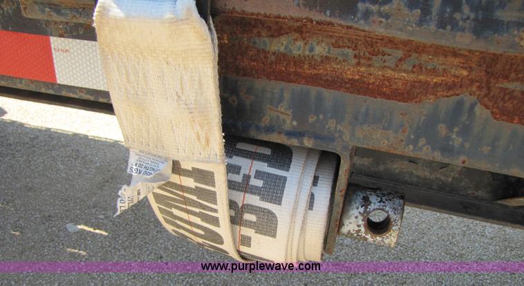 image for item A4663 1987 Wabash 45' flatbed trailer