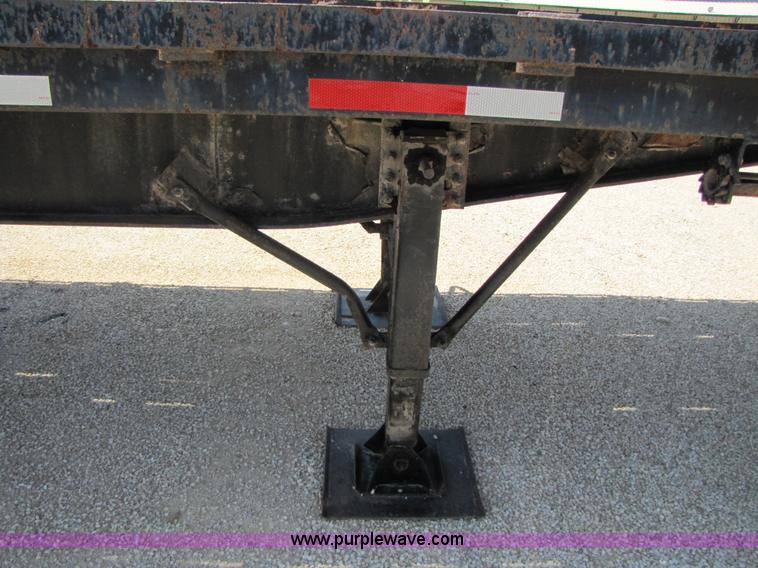 image for item A4663 1987 Wabash 45' flatbed trailer