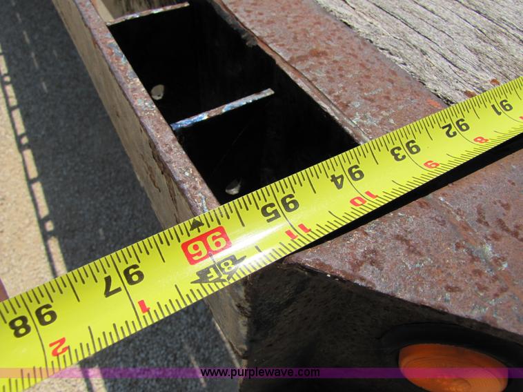 image for item A4663 1987 Wabash 45' flatbed trailer