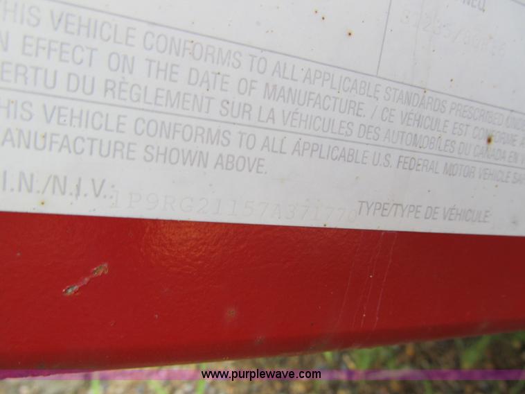 image for item A4909 2007 Pro-tainer compartmentalized recycle trailer