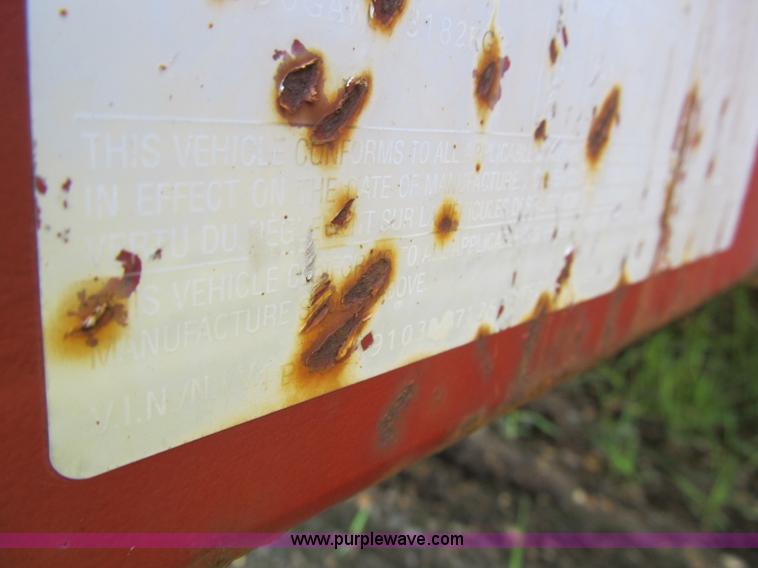 image for item A4910 2003 Pro-tainer compartmentalized recycle trailer