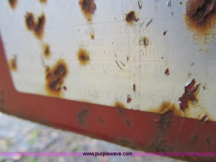 image for item A4910 2003 Pro-tainer compartmentalized recycle trailer