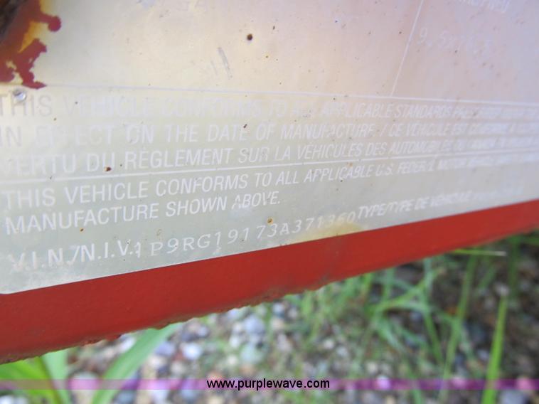 image for item A4912 2003 Pro-tainer compartmentalized recycle trailer