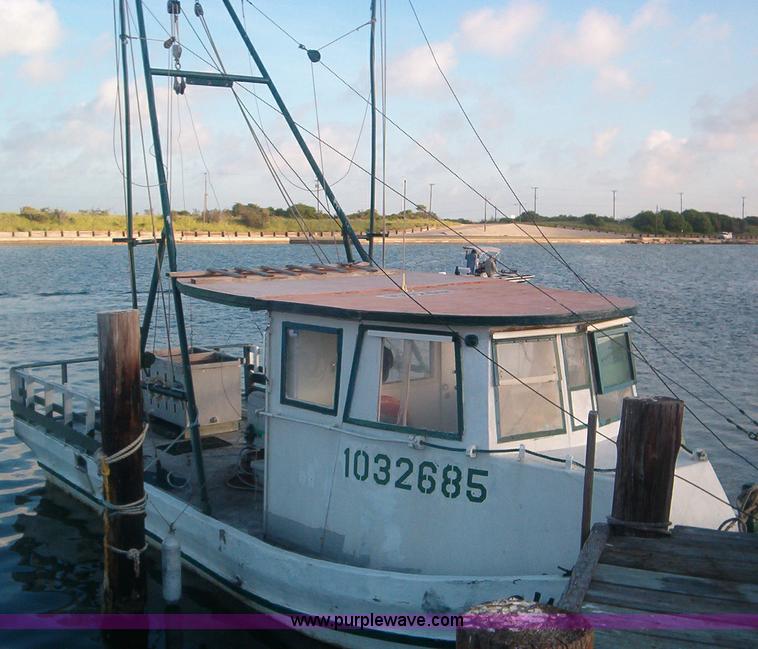 image for item A1188 1972 High Hopes shrimp boat