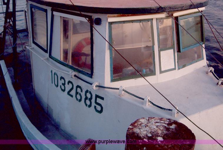 image for item A1188 1972 High Hopes shrimp boat