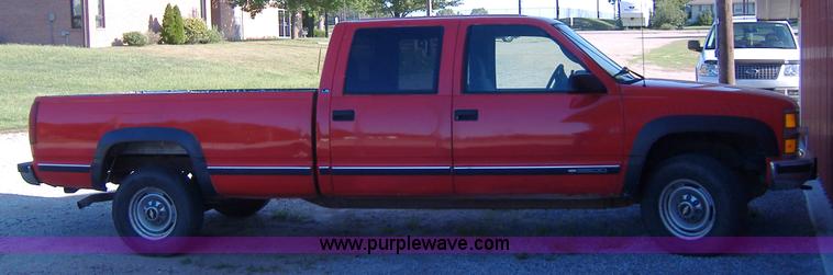 image for item A1193 1999 Chevrolet K3500 crew cab pickup truck