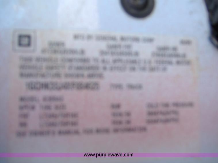 image for item A1193 1999 Chevrolet K3500 crew cab pickup truck