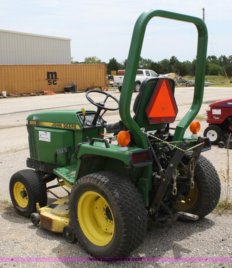 image for item A2204 John Deere 655 garden tractor