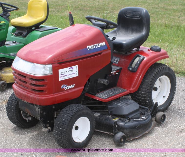 image for item A2205 Craftsman GT5000 lawn mower