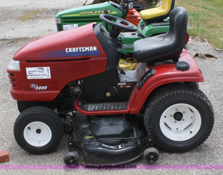image for item A2205 Craftsman GT5000 lawn mower