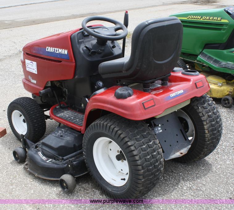 image for item A2205 Craftsman GT5000 lawn mower