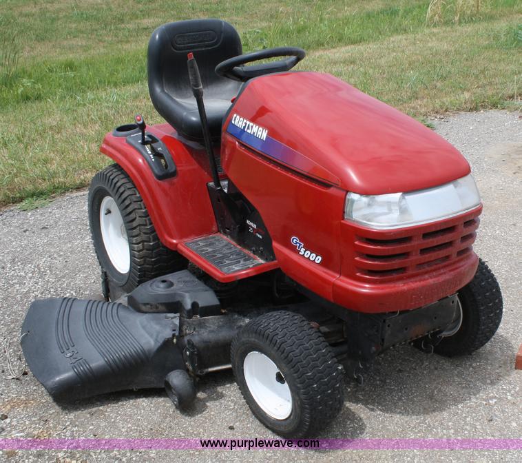 image for item A2205 Craftsman GT5000 lawn mower