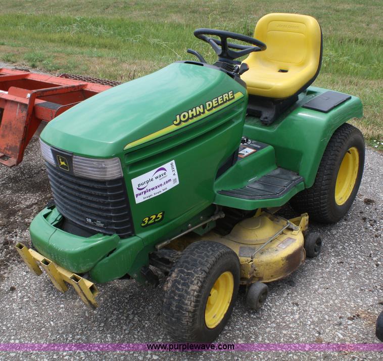 image for item A2206 John Deere 325 lawn mower