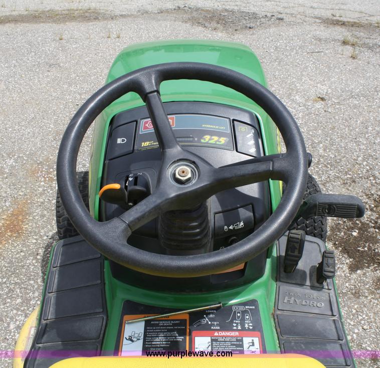 image for item A2206 John Deere 325 lawn mower