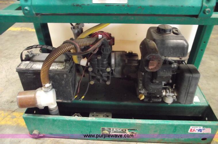 image for item A4119 Lesco 200 gallon commercial spray tank