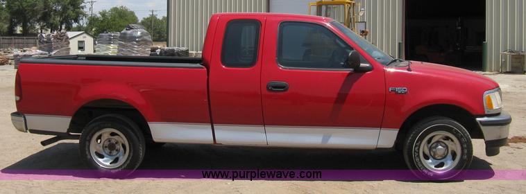 image for item A4283 1998 Ford F150 XL extended cab pickup truck