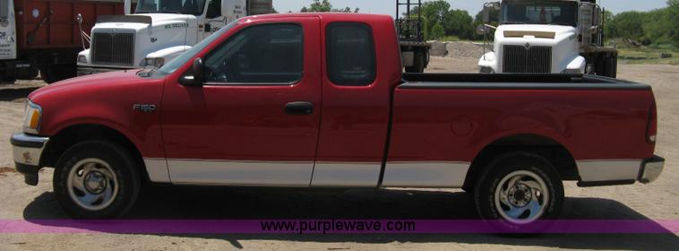image for item A4283 1998 Ford F150 XL extended cab pickup truck